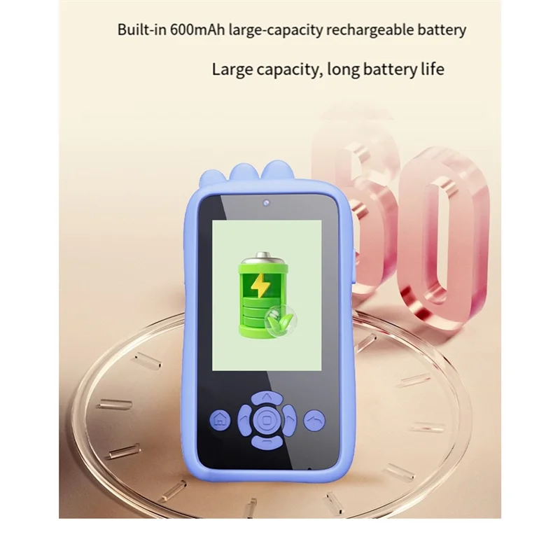 FORW-Dinosaur Protective Case Toy Phone MP3 Music Player Video Recorder Mini Kids Smartwatch Phone
FORW-Dinosaur Protective Case Toy Phone MP3 Music Player Video Recorder Mini Kids Smartwatch Phone