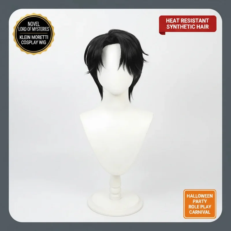 ✠CAINIAOLord of Mysteries Klein Moretti Cosplay Wig Short Black Heat Resistant Synthetic Hair Halloween Party Role Play CarniT@✠
✠CAINIAOLord of Mysteries Klein Moretti Cosplay Wig Short Black Heat Resistant Synthetic Hair Halloween Party Role Play CarniT@✠
