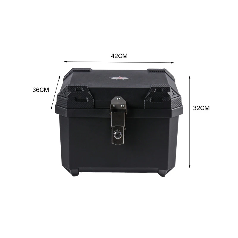 45L Motorcycle Trunk Helmet Box Universal Motorbike Top Case PP Tail Box Rear Luggage Case Waterproof Toolbox With Safe Lock
45L Motorcycle Trunk Helmet Box Universal Motorbike Top Case PP Tail Box Rear Luggage Case Waterproof Toolbox With Safe Lock
