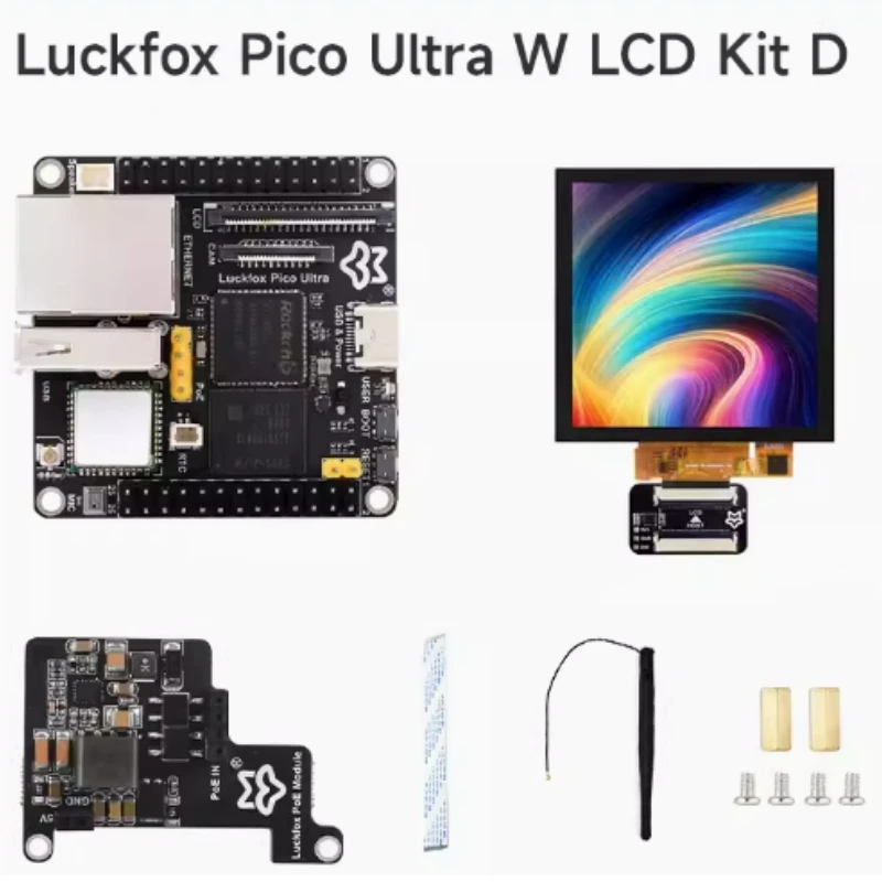 Макетная плата Luckfox Pico Ultra RV1106 mini Linux материнская плата с 8 Гб EMMC 
Макетная плата Luckfox Pico Ultra RV1106 mini Linux материнская плата с 8 Гб EMMC