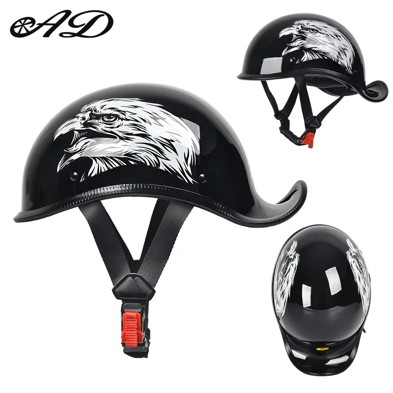 Motorcycle Ultra Light Cruise Helmet Summer Riding Half Helmet Retro Scoop Helmet Trendy Motorcycle Upturned Tail Helmet Factory
Motorcycle Ultra Light Cruise Helmet Summer Riding Half Helmet Retro Scoop Helmet Trendy Motorcycle Upturned Tail Helmet Factory