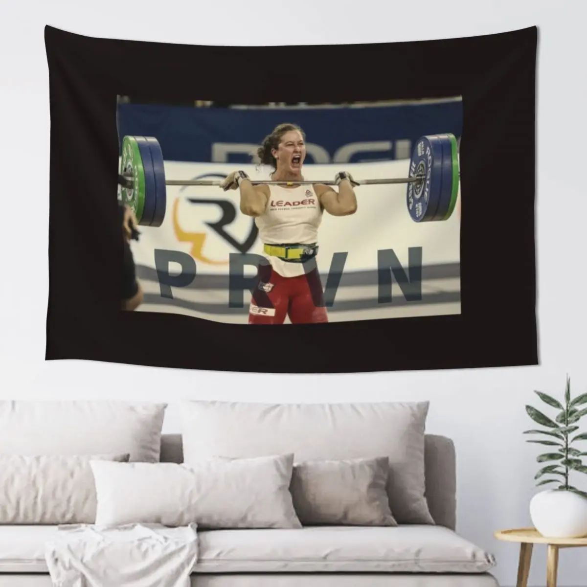 Tia-Clair Toomey - CrossFit - Proven - PRVN Greatest of All Time GOAT Color Tapestry Wall Tapestries Tapestry
Tia-Clair Toomey - CrossFit - Proven - PRVN Greatest of All Time GOAT Color Tapestry Wall Tapestries Tapestry
