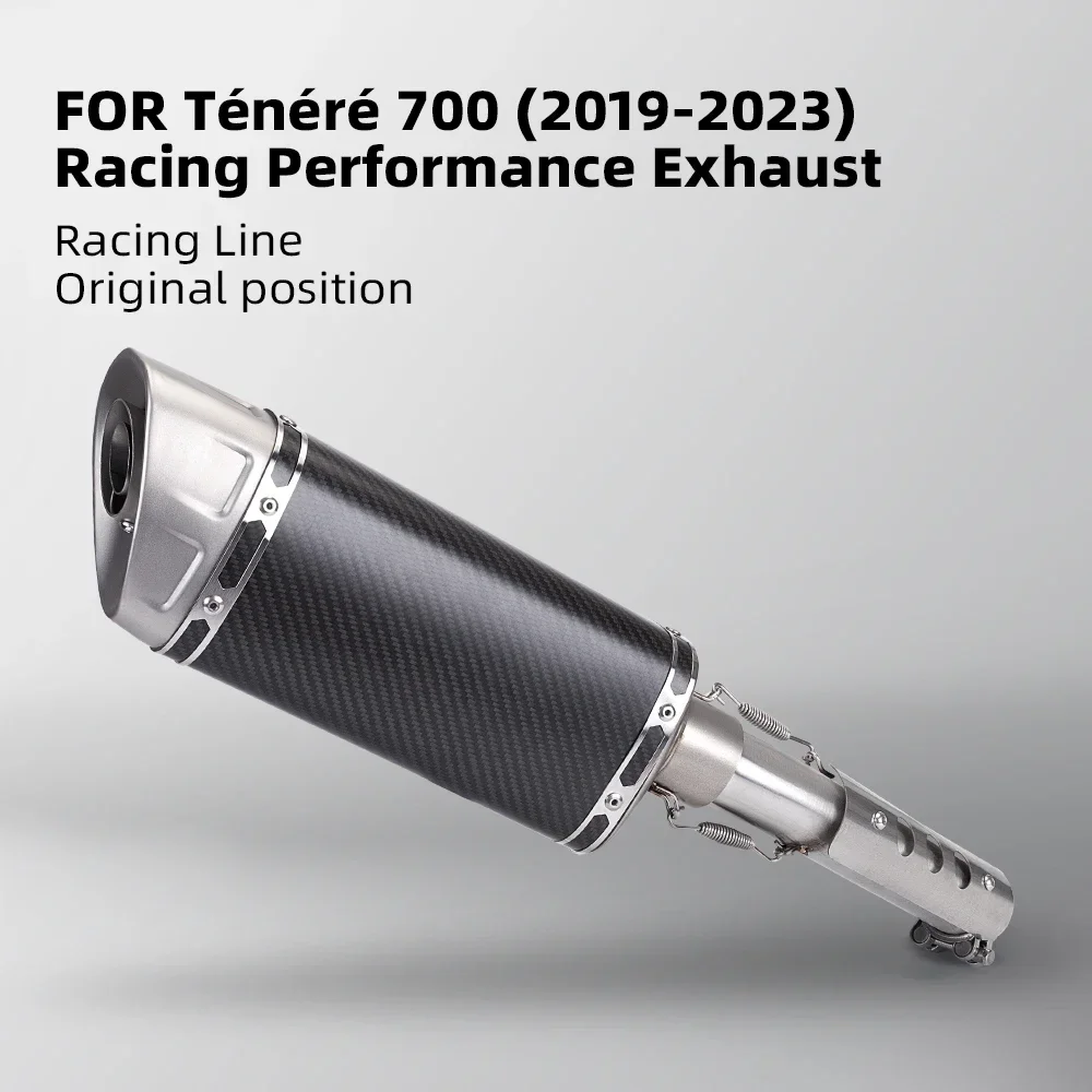 Slip on For YAMAHA Tenere 700 T700 2019-2023 motocycle exhaust muffler mid tail link pipe connect original position
Slip on For YAMAHA Tenere 700 T700 2019-2023 motocycle exhaust muffler mid tail link pipe connect original position