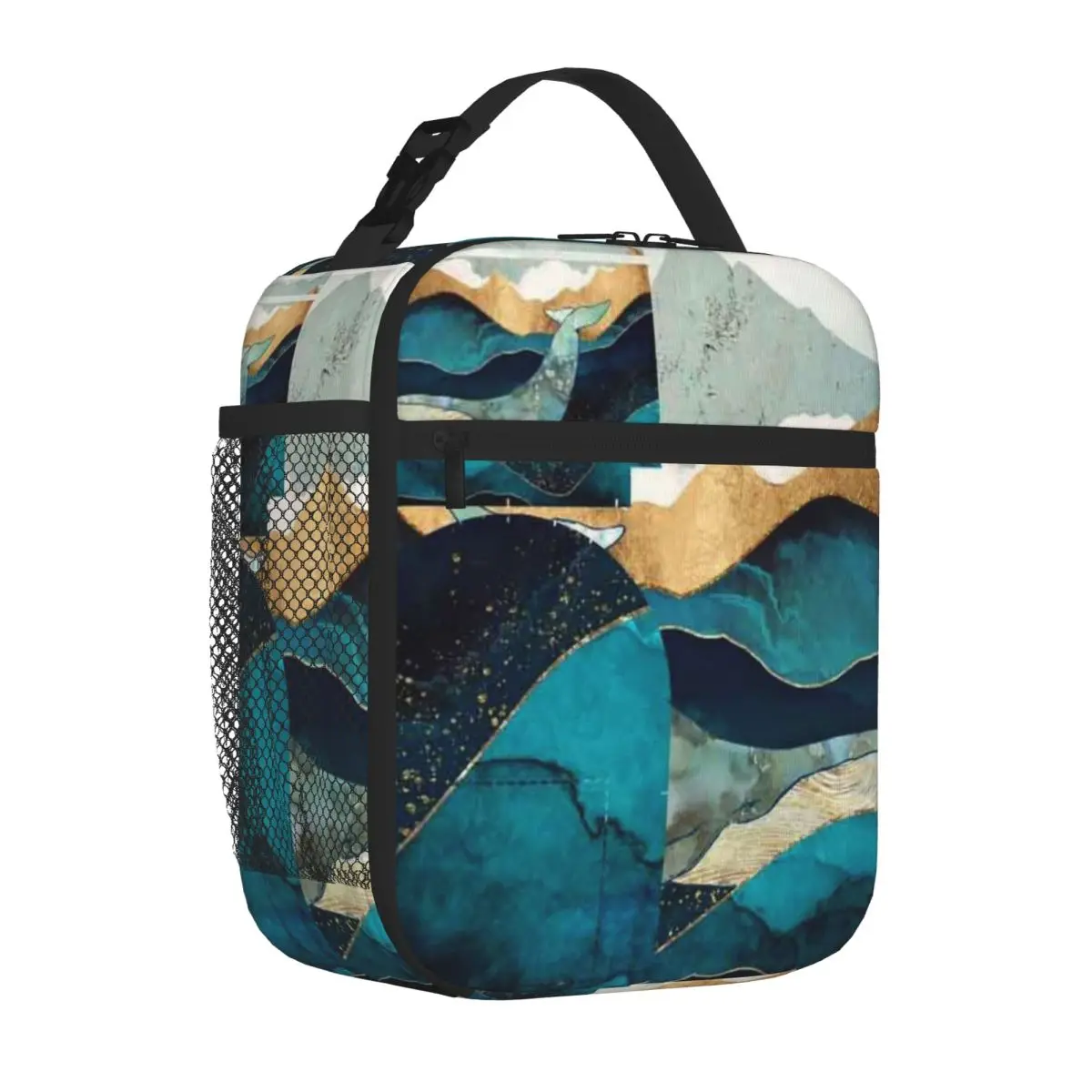 Bestselling Blue Whale Space Print Adjustable Strap Lunch Bag Field Work Meal Nylon Lunch Bag
Bestselling Blue Whale Space Print Adjustable Strap Lunch Bag Field Work Meal Nylon Lunch Bag