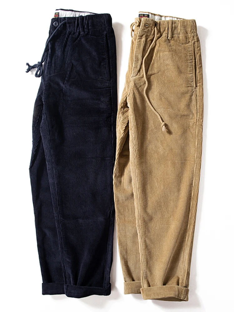 Corduroy Pants Men's Thiened Heavyweight Straight Leg Casual Trousers Autumn Winter New Sle Retro Khaki Long Pants
Corduroy Pants Men's Thiened Heavyweight Straight Leg Casual Trousers Autumn Winter New Sle Retro Khaki Long Pants