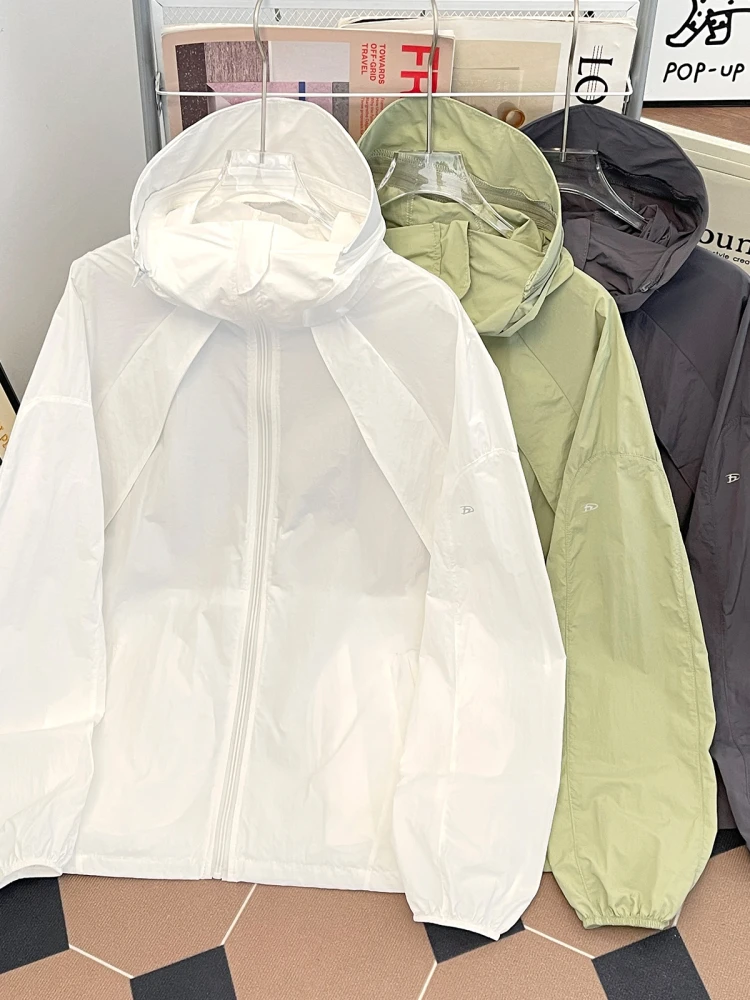 Lightweight Summer Ice Silk Hooded Sun Protection Clothing Men's Youth Sports Qui Dry Outerwear Breathable Cool Feeling
Lightweight Summer Ice Silk Hooded Sun Protection Clothing Men's Youth Sports Qui Dry Outerwear Breathable Cool Feeling