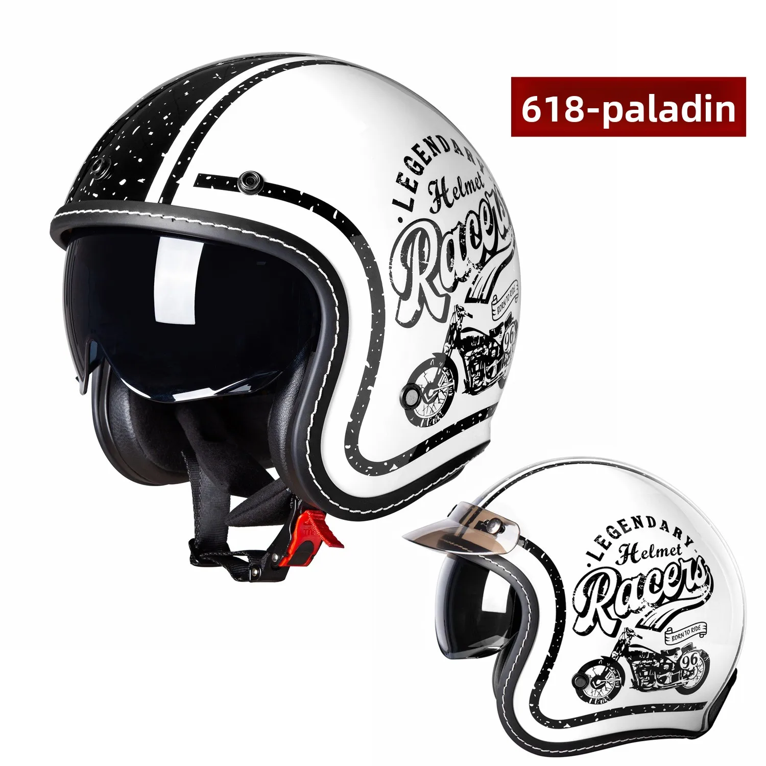 Make Samples for Motorcycle Helmets, Retro Cruise Locomotive Three-quarter Helmets, Electric Car Half Helmets
Make Samples for Motorcycle Helmets, Retro Cruise Locomotive Three-quarter Helmets, Electric Car Half Helmets