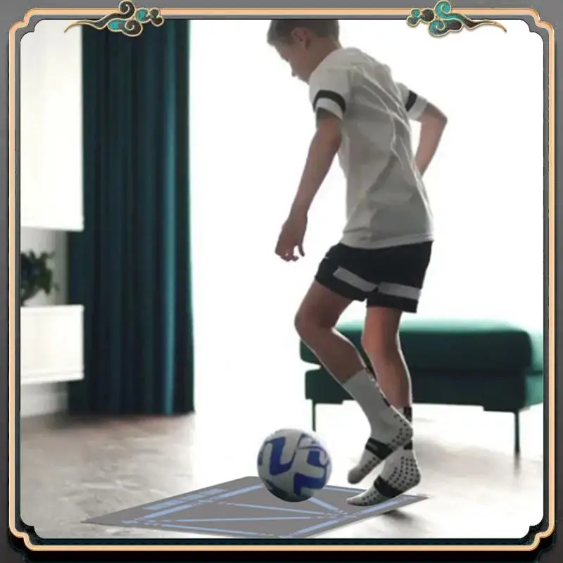 Premium Football Footstep Training Anti-Slip Floor Mat Ball Control Footstep Carpet Indoor Sound Insulation Fitness Mat
Premium Football Footstep Training Anti-Slip Floor Mat Ball Control Footstep Carpet Indoor Sound Insulation Fitness Mat