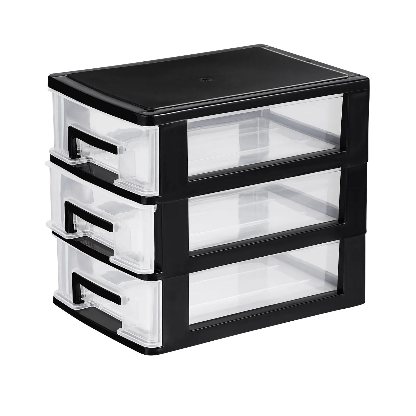 Desktop Storage Box Multi-layer Drawers Rack Shelf Unit Organizer 3 Layers Plastic Material Smooth Bottom
Desktop Storage Box Multi-layer Drawers Rack Shelf Unit Organizer 3 Layers Plastic Material Smooth Bottom