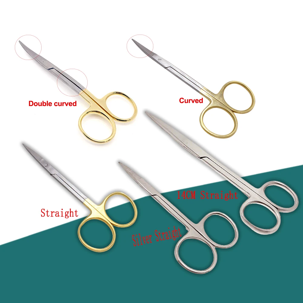 11.5cm/14cm Dental Surgical Scissors Straight and Curved Stainless Steel Design Ophthalmic Oral Medical Instruments
11.5cm/14cm Dental Surgical Scissors Straight and Curved Stainless Steel Design Ophthalmic Oral Medical Instruments