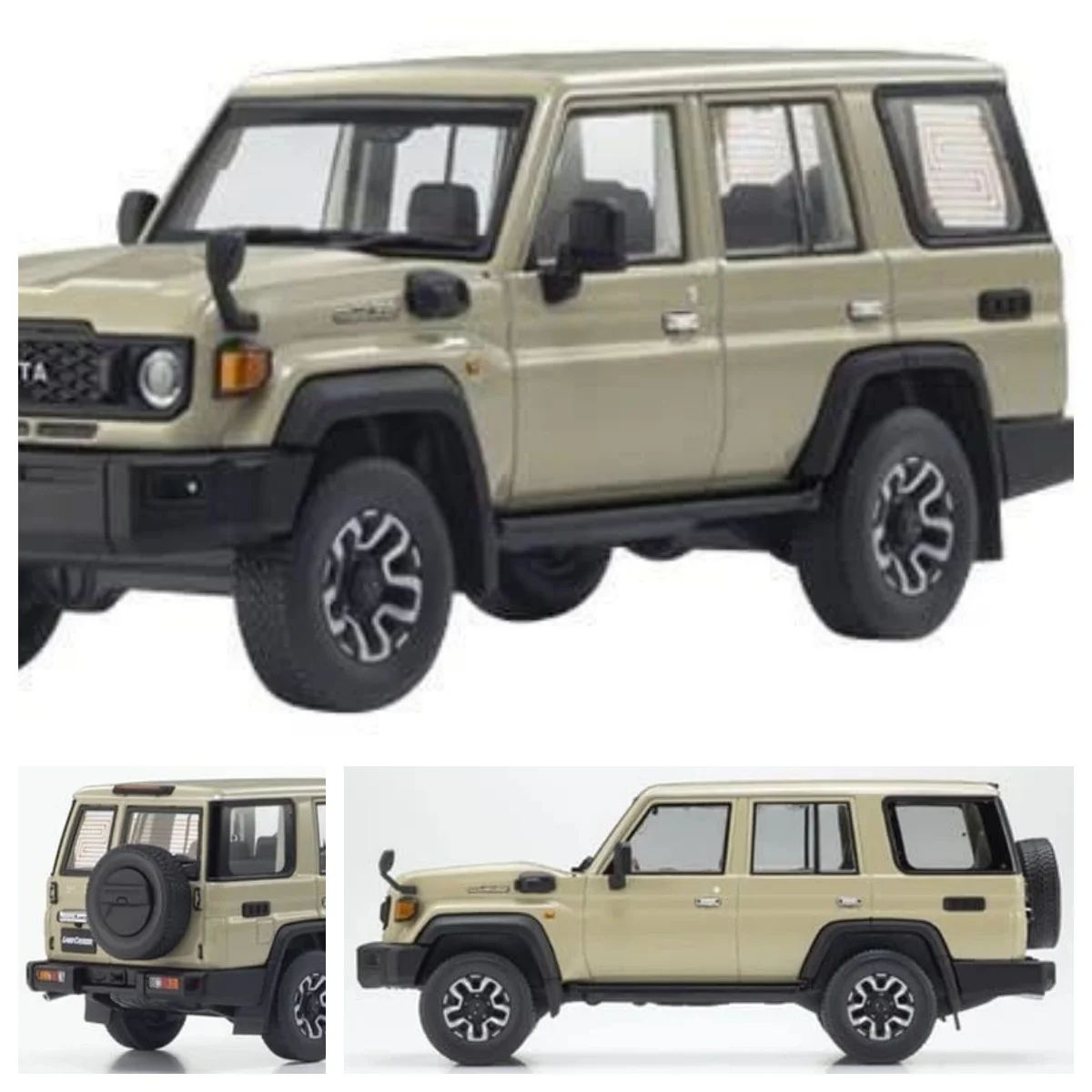 Kyosho 1/43 Land Cruiser 70 Beige KS03928BE Diecast Model Car Collect Limited Edition Alloy
Kyosho 1/43 Land Cruiser 70 Beige KS03928BE Diecast Model Car Collect Limited Edition Alloy
