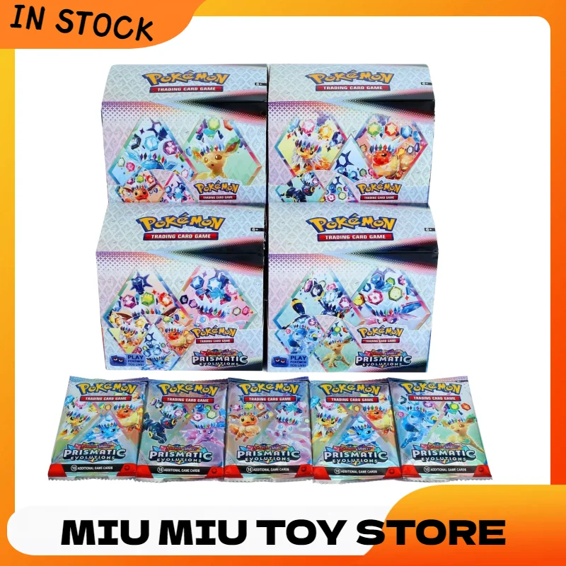 Pokemon Card 360Pcs Prismatic Evolutions PHANTASMAL FLAMES Scarlet Violet 151 Black Bolt English Booster Battle Transaction Card
Pokemon Card 360Pcs Prismatic Evolutions PHANTASMAL FLAMES Scarlet Violet 151 Black Bolt English Booster Battle Transaction Card