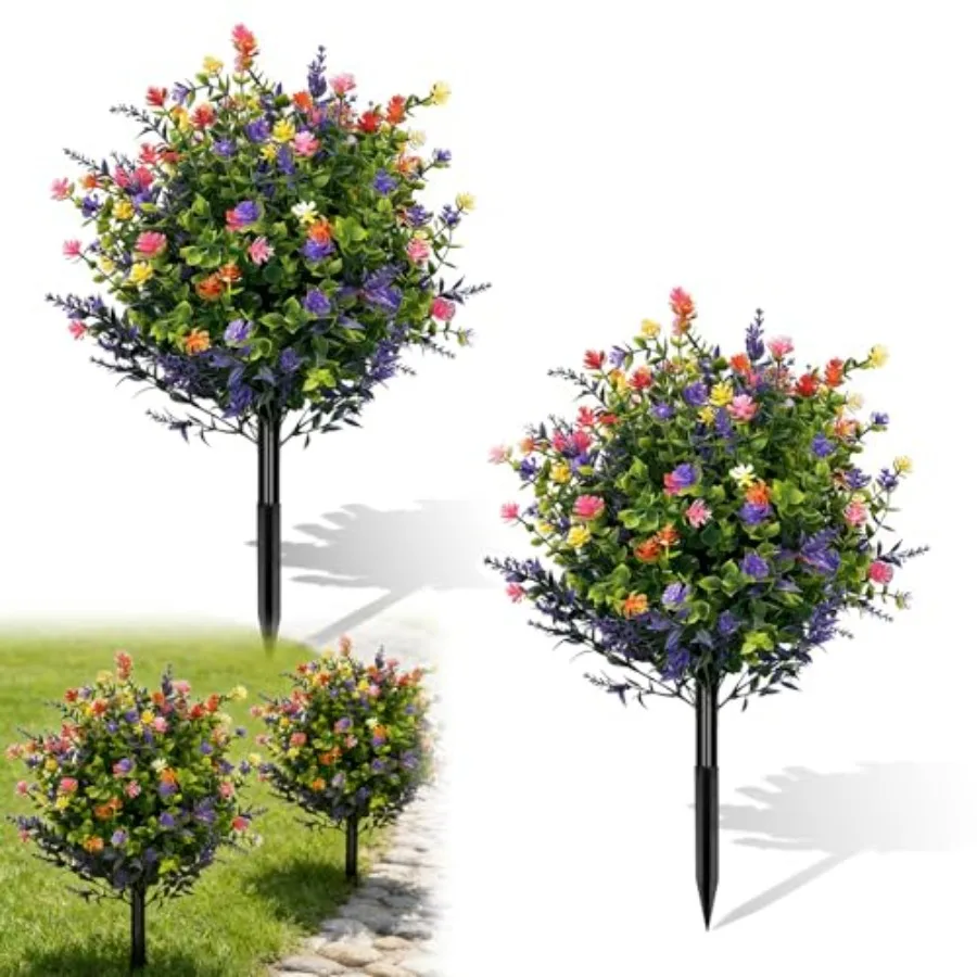 2 Pack Artificial Petunia Flowers in Pots - 23'' Tall Realistic Faux Plants, UV Resistant Outdoor/Indoor Decor for Garden, Pati
2 Pack Artificial Petunia Flowers in Pots - 23'' Tall Realistic Faux Plants, UV Resistant Outdoor/Indoor Decor for Garden, Pati