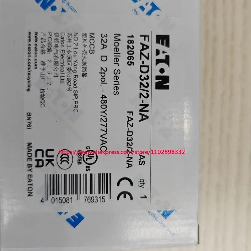 FAZ-D32/2-NA новый и оригинальный
FAZ-D32/2-NA новый и оригинальный