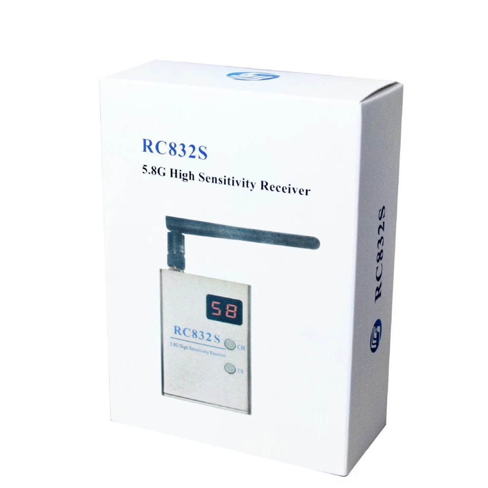 5.8G 48-канальный высокочувствительный приемник R832S
5.8G 48-канальный высокочувствительный приемник R832S