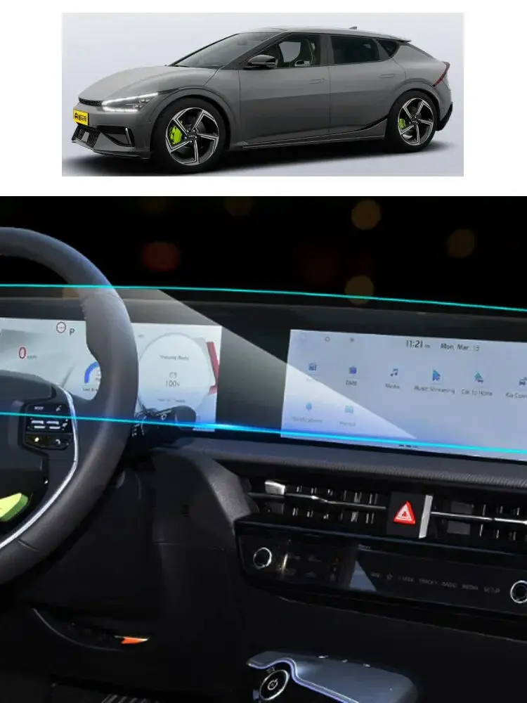 Tempered glass protector For KIA EV6 Car GPS navigation Protective film LCD Screen Anti-scratch film
Tempered glass protector For KIA EV6 Car GPS navigation Protective film LCD Screen Anti-scratch film