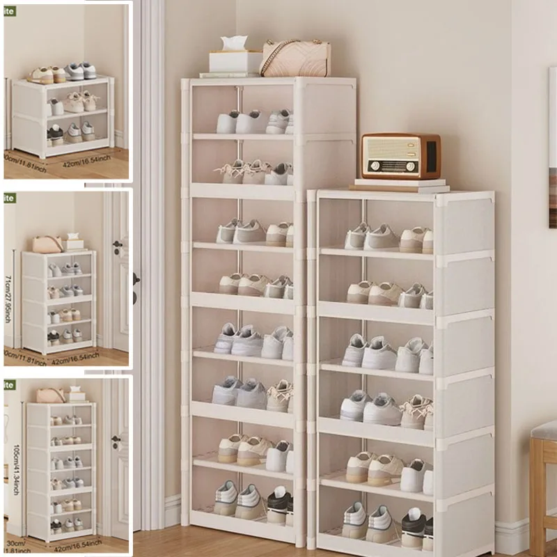 1PC Stackable Multilayer Shoe Rack Hanger Dormitory Door Storage Rack Shoes Cabinet Assembled Shoes Hanger Save Space zapatero
1PC Stackable Multilayer Shoe Rack Hanger Dormitory Door Storage Rack Shoes Cabinet Assembled Shoes Hanger Save Space zapatero