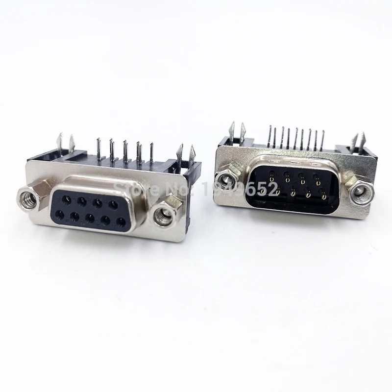 20pcs DB9 PCB Angle 90 connector data cable connector plug 9pin port socket female&Male D type adapter
20pcs DB9 PCB Angle 90 connector data cable connector plug 9pin port socket female&Male D type adapter