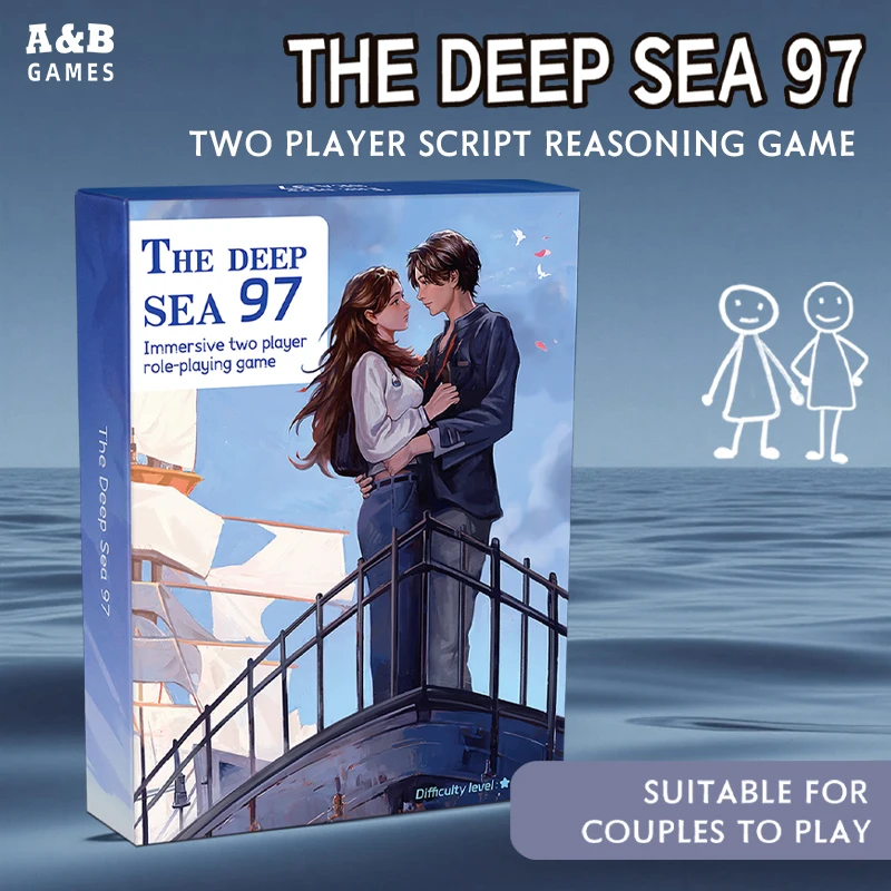 Deep Sea 97 — детективная игра для двух игроков | Кооперативная игра на совместное решение задач и ролевые игры | 90-минутный детективный квест, захватывающие улики | Для подростков от 16 лет | Дата
Deep Sea 97 — детективная игра для двух игроков | Кооперативная игра на совместное решение задач и ролевые игры | 90-минутный детективный квест, захватывающие улики | Для подростков от 16 лет | Дата