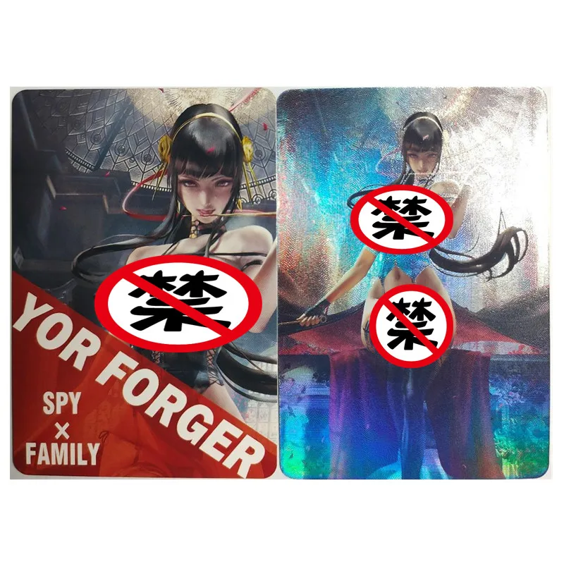 1 шт./компл., DIY скрытые карты аниме «Богиня», Yor Forger SPY Series ACG, сексуальная кавайная игрушка, подарок, игра, коллекционные карты комиксов
1 шт./компл., DIY скрытые карты аниме «Богиня», Yor Forger SPY Series ACG, сексуальная кавайная игрушка, подарок, игра, коллекционные карты комиксов