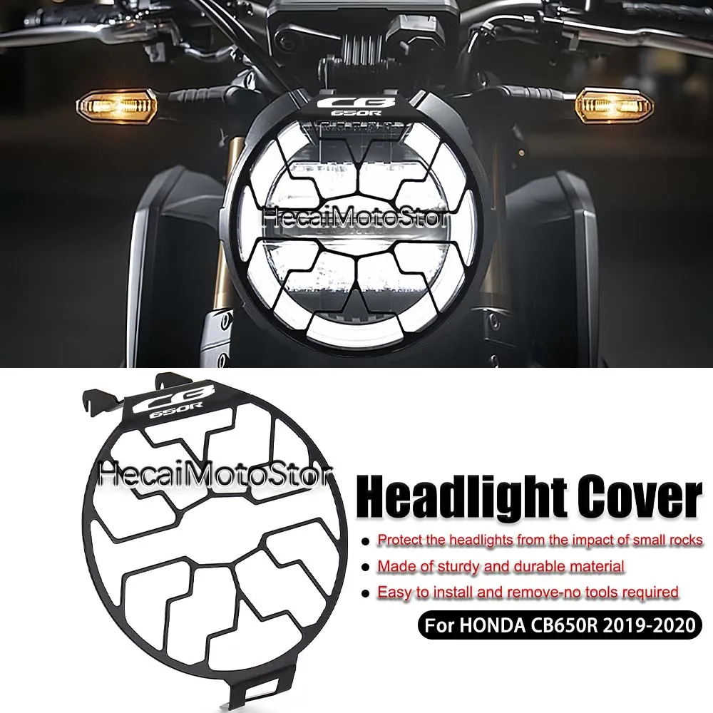 For Honda CB650R cb650r 2019-2020 Motorcycle Accessories CNC Headlight Guard Cover Protector
For Honda CB650R cb650r 2019-2020 Motorcycle Accessories CNC Headlight Guard Cover Protector