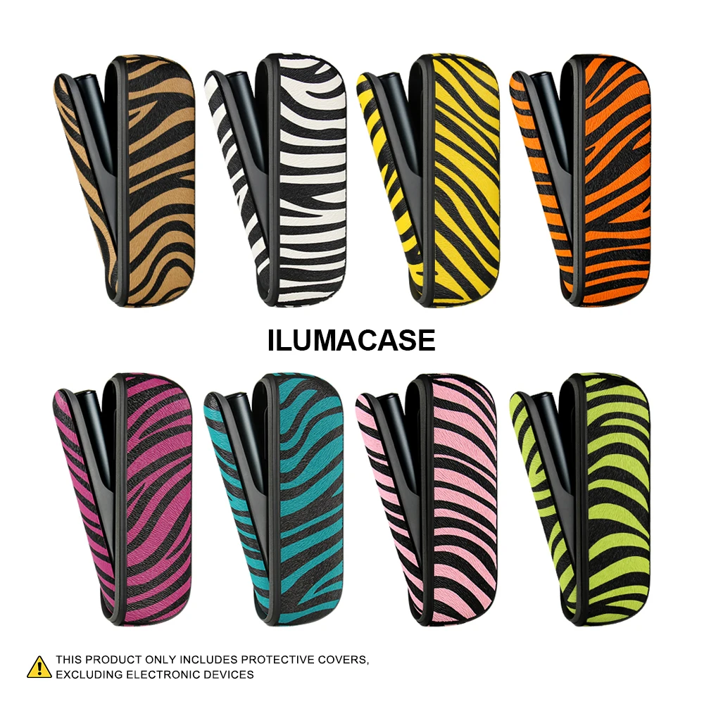 PU leather protective case is suitable for ILUMA and features the zebra pattern to protect electronic cigarette accessories.
PU leather protective case is suitable for ILUMA and features the zebra pattern to protect electronic cigarette accessories.