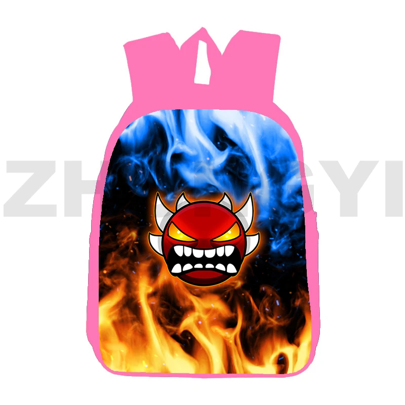 Fashion 3D Print Angry Geometry Dash Schoolbags for Girls Travel Backpack Quality Nylon Cartoon Bookbag 12/16 Inch Crossbody Bag
Fashion 3D Print Angry Geometry Dash Schoolbags for Girls Travel Backpack Quality Nylon Cartoon Bookbag 12/16 Inch Crossbody Bag