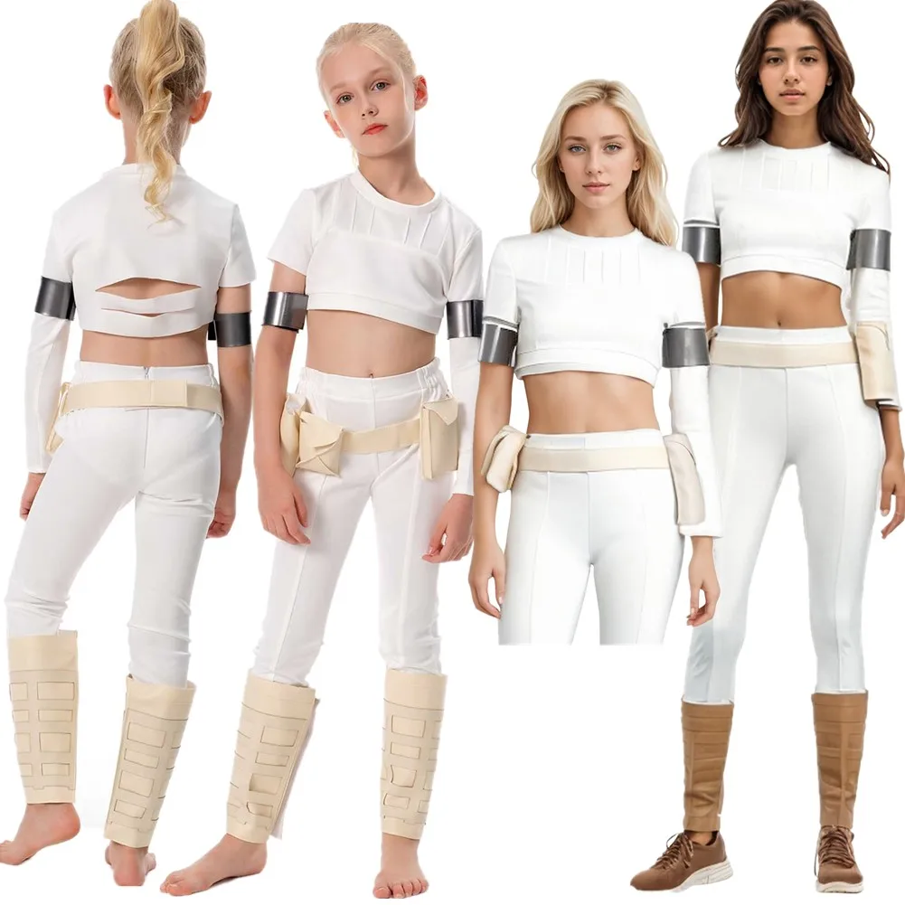 Halloween Padme Cosplay Amidala Costume Kids Adult Wig Prop Cloak Fantasia TV Battle Space Roleplay Women Carnival Party Suit
Halloween Padme Cosplay Amidala Costume Kids Adult Wig Prop Cloak Fantasia TV Battle Space Roleplay Women Carnival Party Suit