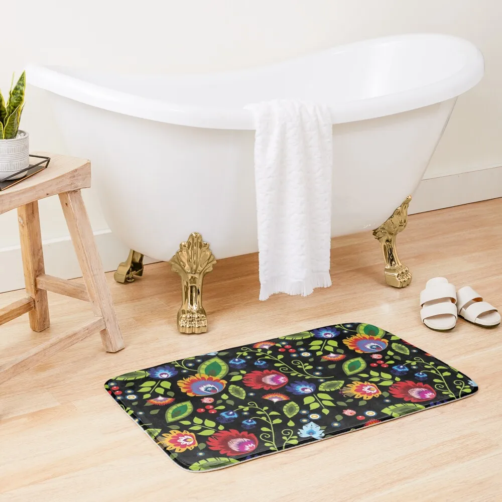 Polish Folklore - beautiful composition on black Bath Mat Bathtub Carpet Rug Bathroom Anti-Slip Shower Mat
Polish Folklore - beautiful composition on black Bath Mat Bathtub Carpet Rug Bathroom Anti-Slip Shower Mat