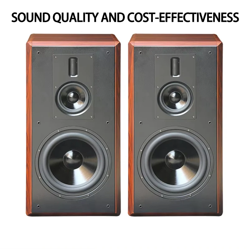 300W 12 Inch Bookshelf Speakers Three-Way Fever Hifi Home Theater System Music Wooden Sound Equipment Amplifiers Passive Speaker
300W 12 Inch Bookshelf Speakers Three-Way Fever Hifi Home Theater System Music Wooden Sound Equipment Amplifiers Passive Speaker