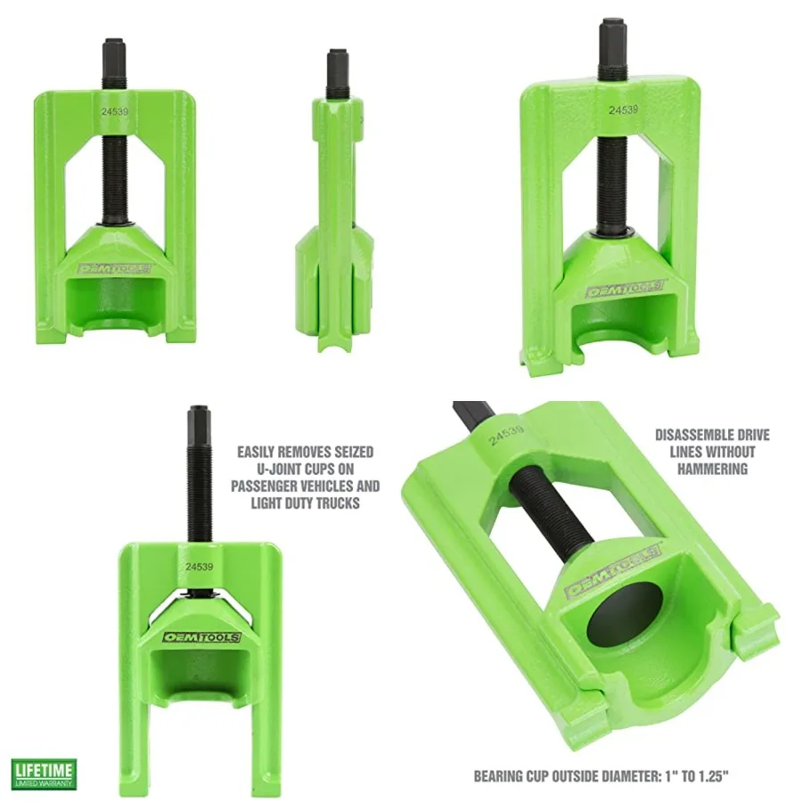 Light Duty U Joint Puller for Cars Trucks - Class 1-3, U Joint Removal Tool for Drivelines, U Joint Press 1/2 in Drive Impact C
Light Duty U Joint Puller for Cars Trucks - Class 1-3, U Joint Removal Tool for Drivelines, U Joint Press 1/2 in Drive Impact C