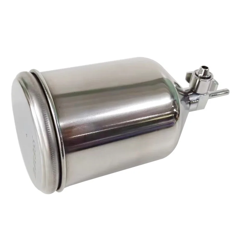 Suitable for side pot spray gun stainless steel pot 400ml paint can paint, container accessories
Suitable for side pot spray gun stainless steel pot 400ml paint can paint, container accessories