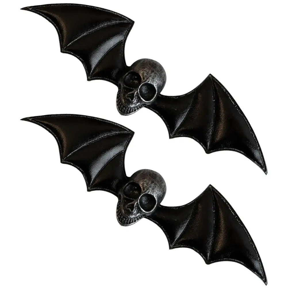 2Pcs Skull Clips Gothic Punk Metal Accessories for Women Halloween Cosplay Gothic Hair Clip Winged Barrettes Hair Decor
2Pcs Skull Clips Gothic Punk Metal Accessories for Women Halloween Cosplay Gothic Hair Clip Winged Barrettes Hair Decor