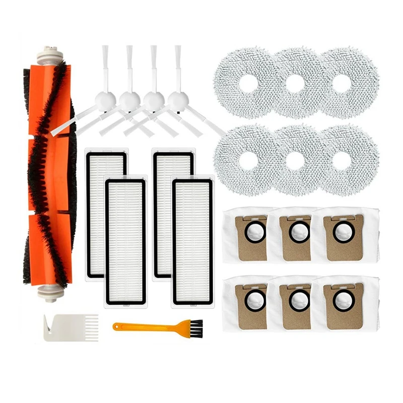 2X For Dreame Bot L10S Ultra Robot Vacuum Cleaner Replacement Accessories Main Brush Side Brush Hepa Filter Mop Rag
2X For Dreame Bot L10S Ultra Robot Vacuum Cleaner Replacement Accessories Main Brush Side Brush Hepa Filter Mop Rag