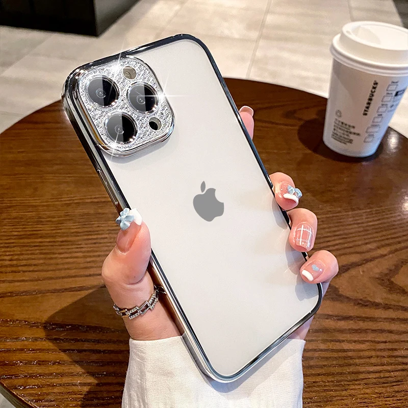 Diamond Pattern Camera Case For iPhone 13 12 11 Pro Max X XR XS 7 8 Plus SE3/2 Soft Phone Cover Luxury Plating Shiny Casing 
Diamond Pattern Camera Case For iPhone 13 12 11 Pro Max X XR XS 7 8 Plus SE3/2 Soft Phone Cover Luxury Plating Shiny Casing