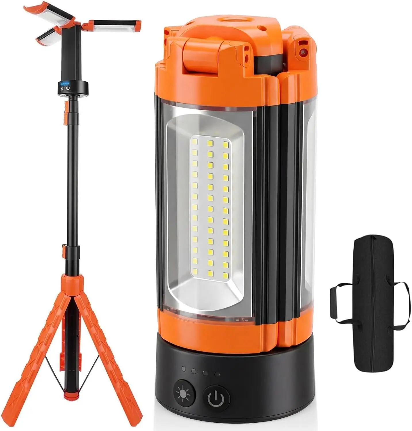 Перезаряжаемый кемпинговый фонарь со стойкой, беспроводной рабочий светильник 73,2 дюйма, 5000 лм LED, быстрая зарядка USB-C, регулируемый, с длительным временем работы
Перезаряжаемый кемпинговый фонарь со стойкой, беспроводной рабочий светильник 73,2 дюйма, 5000 лм LED, быстрая зарядка USB-C, регулируемый, с длительным временем работы