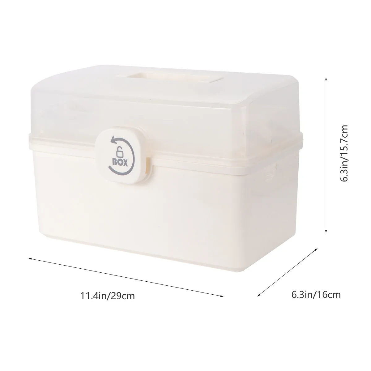 Portable Medicine Box Handheld Storage Multi-Layer First Aid Case Rotatable Buckle Organizer Medicine Storage Container
Portable Medicine Box Handheld Storage Multi-Layer First Aid Case Rotatable Buckle Organizer Medicine Storage Container