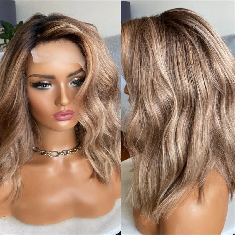 Synthetic Short Wave Wig Light Brown Lace Front Wig Fashion Cosplay Daily Use Women Wigs Short Bob Wig 13x4 Honey Ash Blonde Wig
Synthetic Short Wave Wig Light Brown Lace Front Wig Fashion Cosplay Daily Use Women Wigs Short Bob Wig 13x4 Honey Ash Blonde Wig