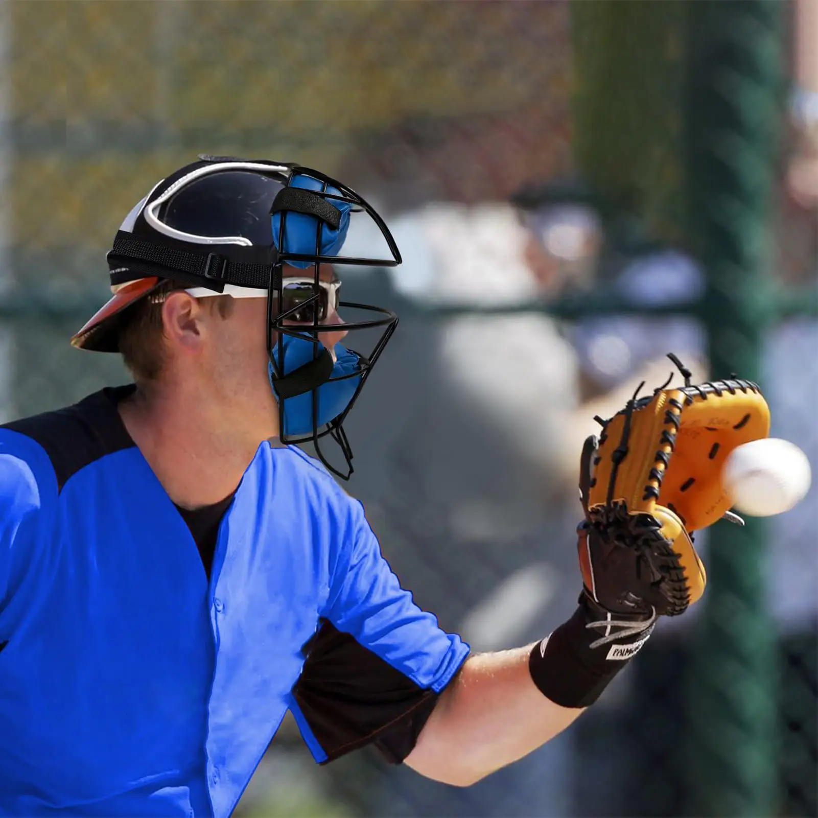 Umpire Face Masque Umpire Facemasque Cage Adjustable Traditional Hollow Steel Comfortable Fit Baseball Catcher Mask
Umpire Face Masque Umpire Facemasque Cage Adjustable Traditional Hollow Steel Comfortable Fit Baseball Catcher Mask
