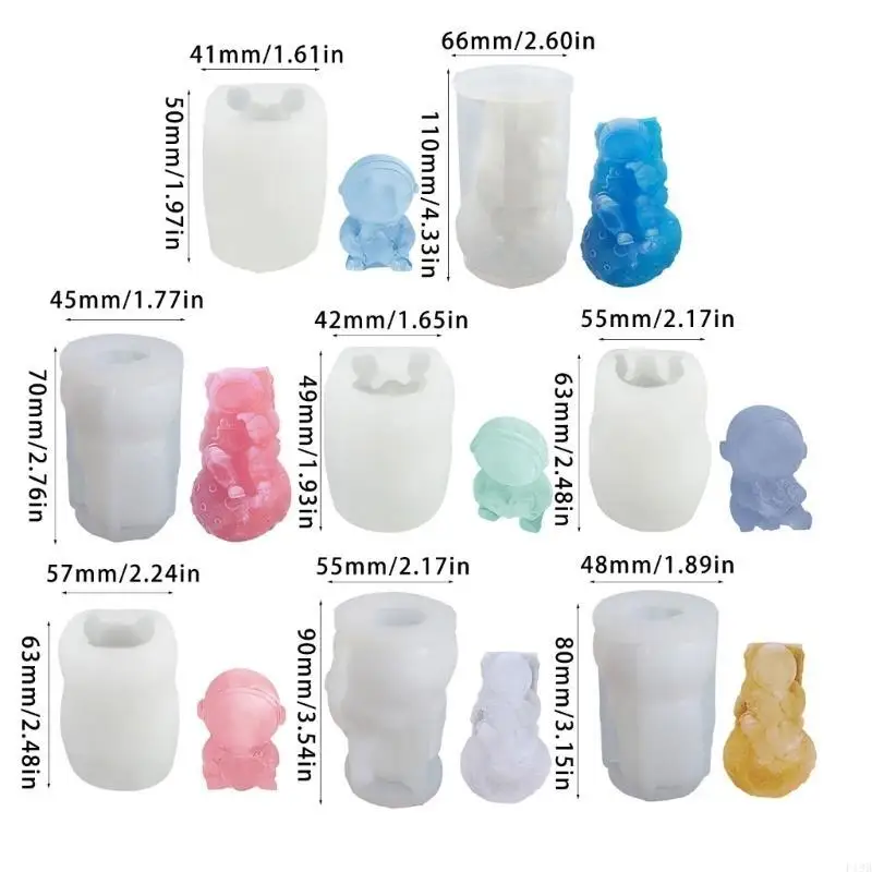 F19B Innovative 3D Astronaut Ice Cubes Tray Silicone Mould for Unique Drink Presentation Kitchen Tool
F19B Innovative 3D Astronaut Ice Cubes Tray Silicone Mould for Unique Drink Presentation Kitchen Tool