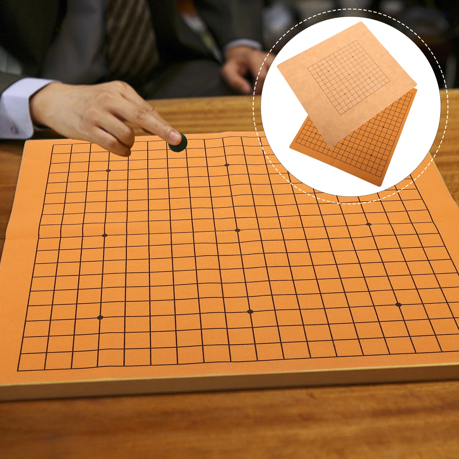 2pcs Gobang Chess Board Dual Sided Portable Foldable Accessories Board Supply Convenient Storage Texture
2pcs Gobang Chess Board Dual Sided Portable Foldable Accessories Board Supply Convenient Storage Texture