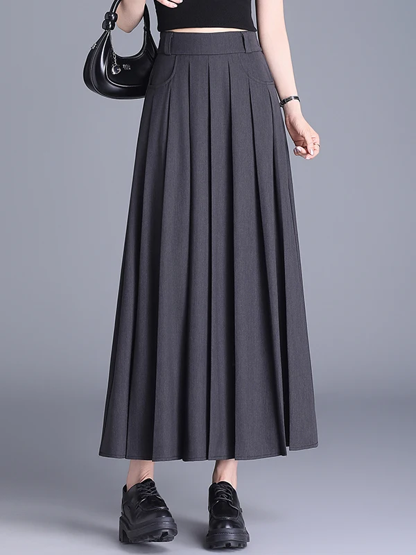 La Chapelle Autumn 2025 Long Skirt Women's High Waist Slimming Midi Skirt Pleated Skirt Casual Sle Large Size Suit Skirt
La Chapelle Autumn 2025 Long Skirt Women's High Waist Slimming Midi Skirt Pleated Skirt Casual Sle Large Size Suit Skirt