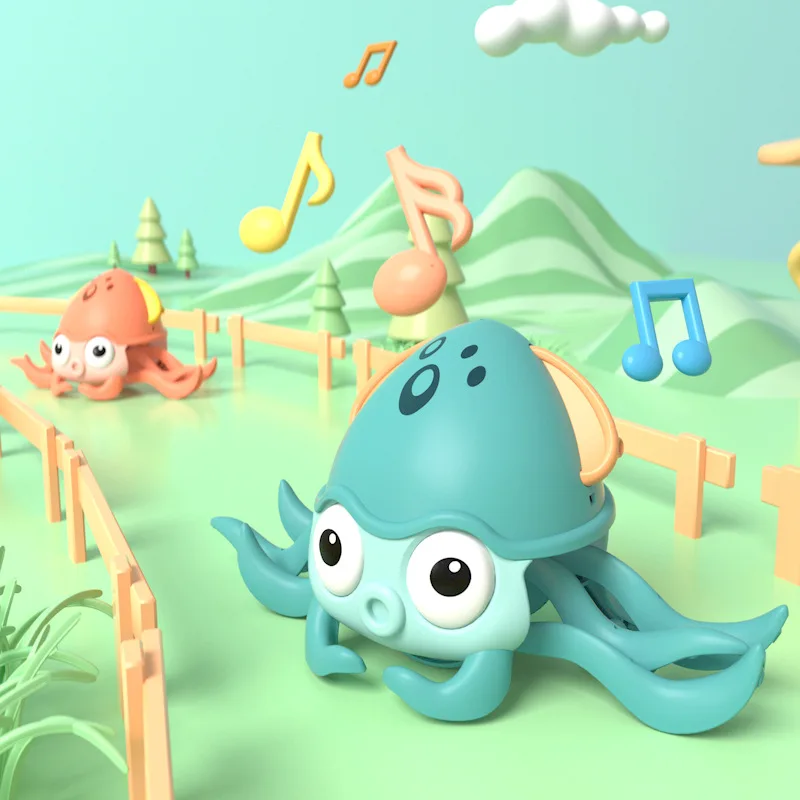 Electronic Pets Sounding Auto Escape Octopus Electric Crawling Toy Singing Avoid Obstacles
Electronic Pets Sounding Auto Escape Octopus Electric Crawling Toy Singing Avoid Obstacles