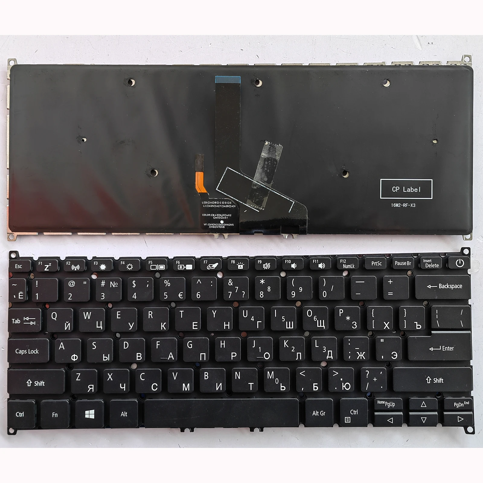US RU Layout Laptop Keyboard for Acer Swift SF313-51T/51-520B/50P6 N18H2 N17W3 N18H2L
US RU Layout Laptop Keyboard for Acer Swift SF313-51T/51-520B/50P6 N18H2 N17W3 N18H2L