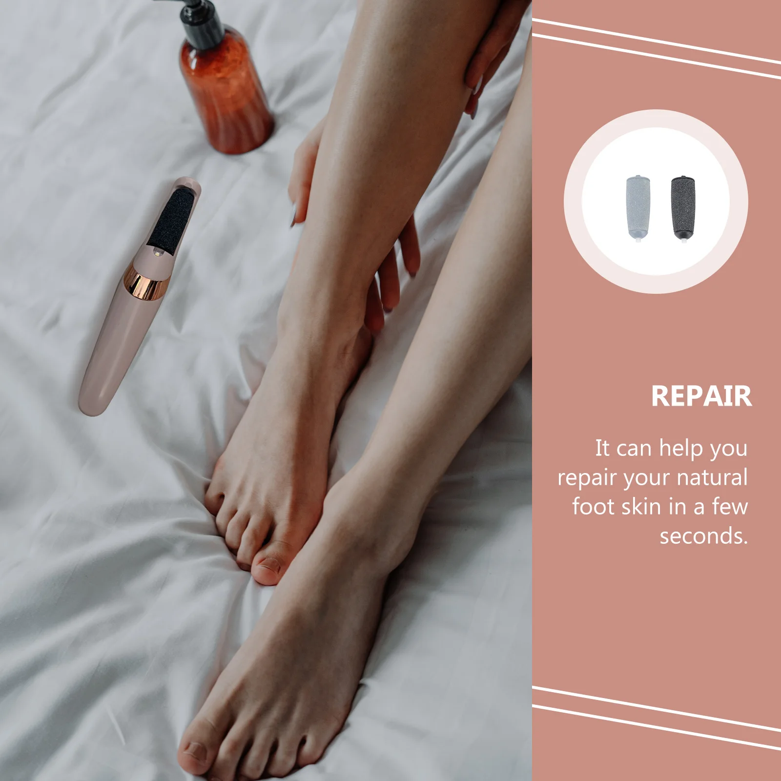 6 Pcs Foot Grinder Replacement Heads Sandpaper Pad Discs Electric Repair Grey Nail File Accessories
6 Pcs Foot Grinder Replacement Heads Sandpaper Pad Discs Electric Repair Grey Nail File Accessories