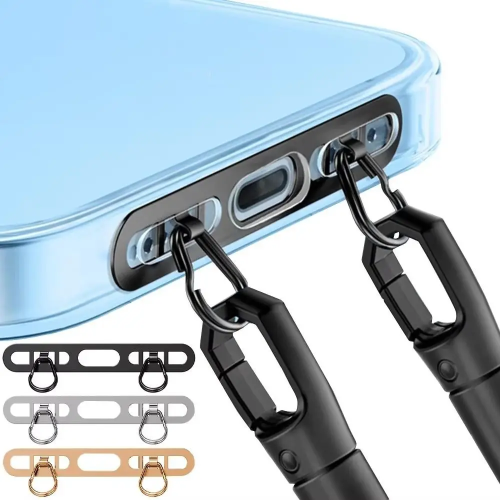 Ultra-thin Phone Lanyard Tab Double Buckle Gasket Anti-fall Phone Lanyard Clip Patch Snap Strap Stainless Steel
Ultra-thin Phone Lanyard Tab Double Buckle Gasket Anti-fall Phone Lanyard Clip Patch Snap Strap Stainless Steel