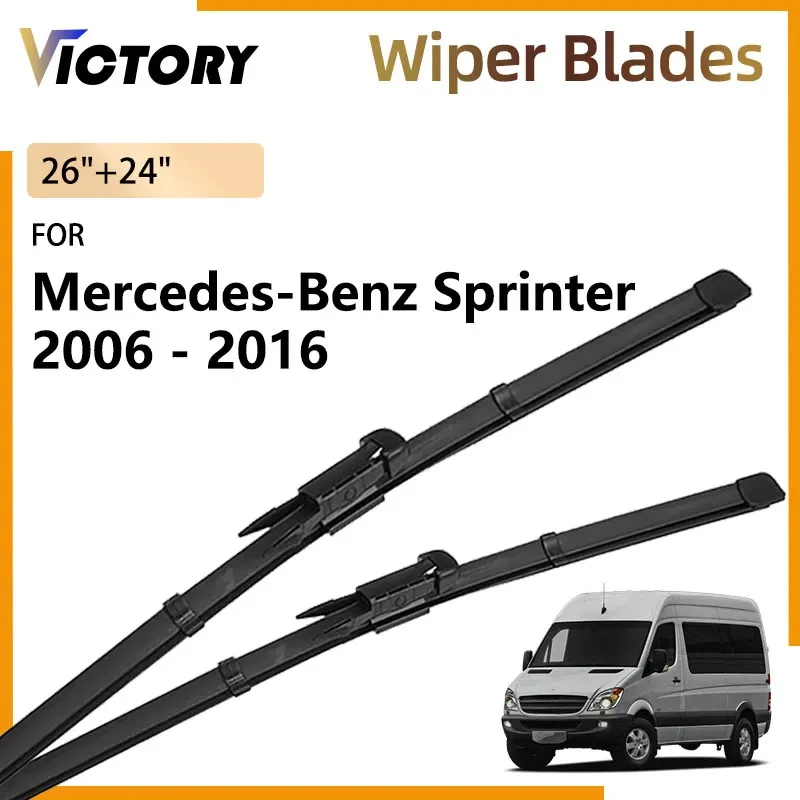 Front Wiper Blade For Dodge Mercedes Benz Sprinter W906 906 2006 - 2016 2011 2009 Accessories Windshield Windscreen Window Brush
Front Wiper Blade For Dodge Mercedes Benz Sprinter W906 906 2006 - 2016 2011 2009 Accessories Windshield Windscreen Window Brush