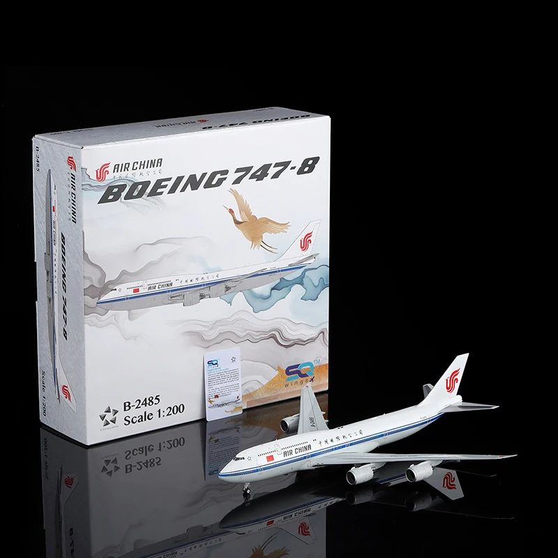 L2161 Alloy Collectible Plane Gift SQ Wings 1:200 Air China "StarAlliance" Boeing B747-8 Diecast Aircraft Jet Model B-2485
L2161 Alloy Collectible Plane Gift SQ Wings 1:200 Air China "StarAlliance" Boeing B747-8 Diecast Aircraft Jet Model B-2485