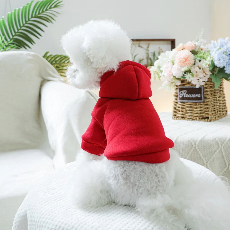 Pet Dog Cat Hoodie Solid Color Plain Hooded Sweatshirt, Pet Circle Casual Cozy Clothes for Small Animals Outfit
Pet Dog Cat Hoodie Solid Color Plain Hooded Sweatshirt, Pet Circle Casual Cozy Clothes for Small Animals Outfit