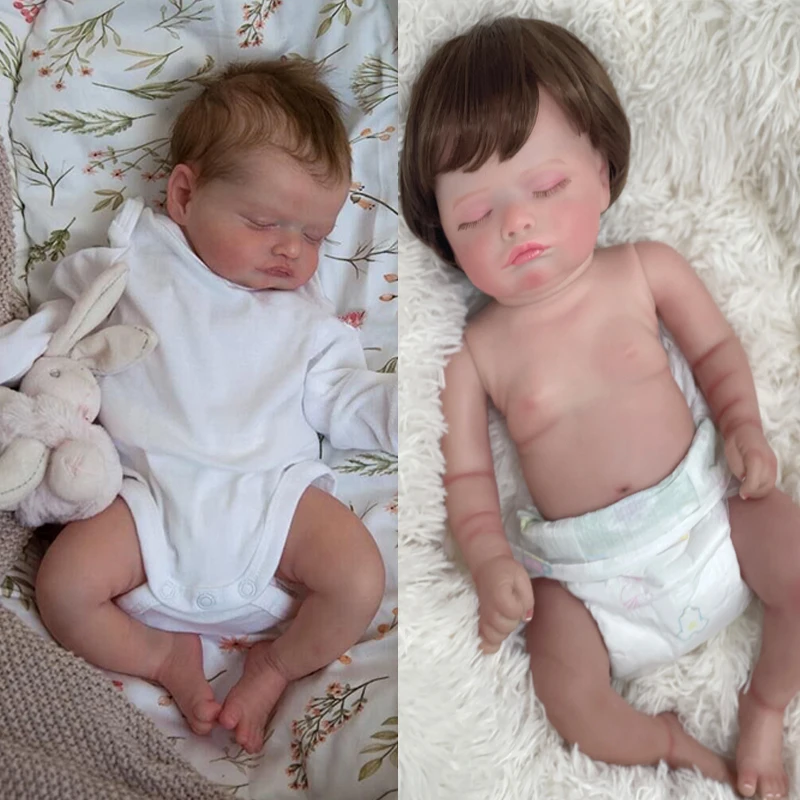 45cm Full Silicone Body Newborn Baby Rosalie Reborn Dolls Premium Handmade 3D Skin Top Quality Collectible Art Doll Kids Gift
45cm Full Silicone Body Newborn Baby Rosalie Reborn Dolls Premium Handmade 3D Skin Top Quality Collectible Art Doll Kids Gift